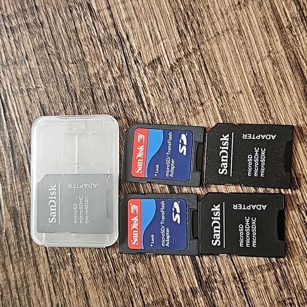 5 scandisk adapter for micro SD